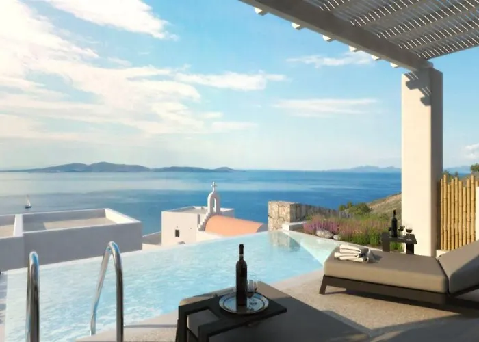 Hotell Epic Blue & Houlakia (Mykonos)